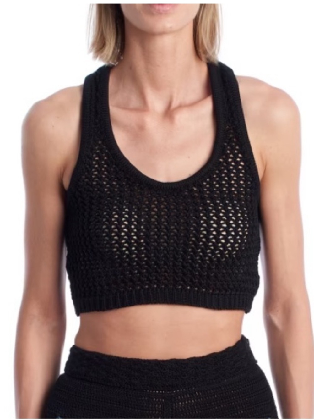 $248 NWTZADIG & VOLTAIRE Nabya Tank Top In black XS